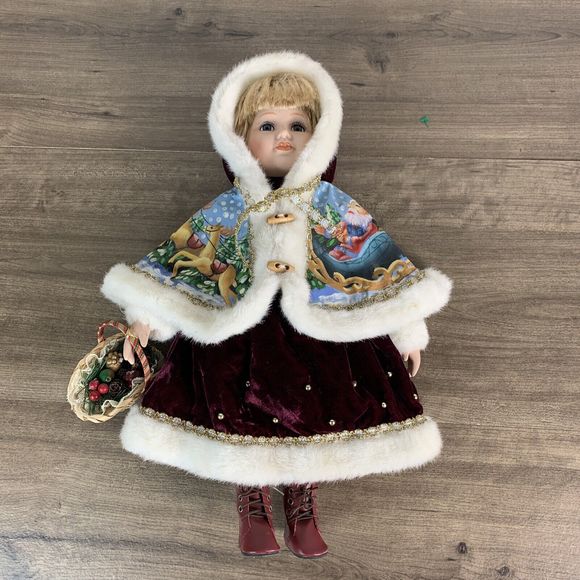 Vanessa Porcelain Doll Snow Series 1998 by Vanessa Ricarli Special Edition Doll - Picture 1 of 8